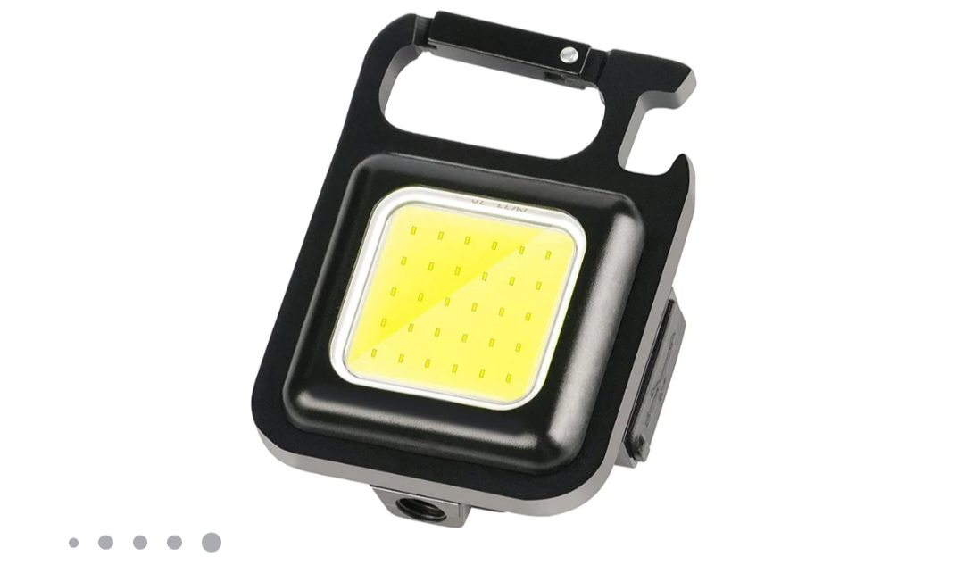 چراغ قوه سقفی مگنتی با قابلیت شارژ  مدل LED KEYCHAIN LIGHT